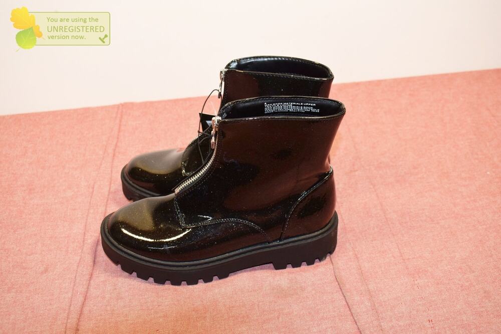 art class Kids' Myra Chelsea Boots Black Size 4